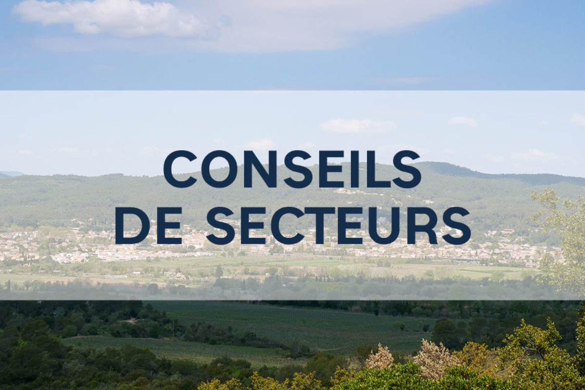 10 nov – Conseils de secteurs