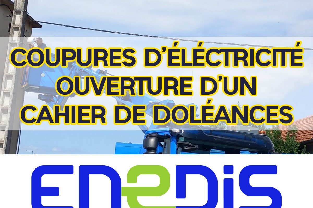 Coupures d’électricité : recensement des administrés concernés