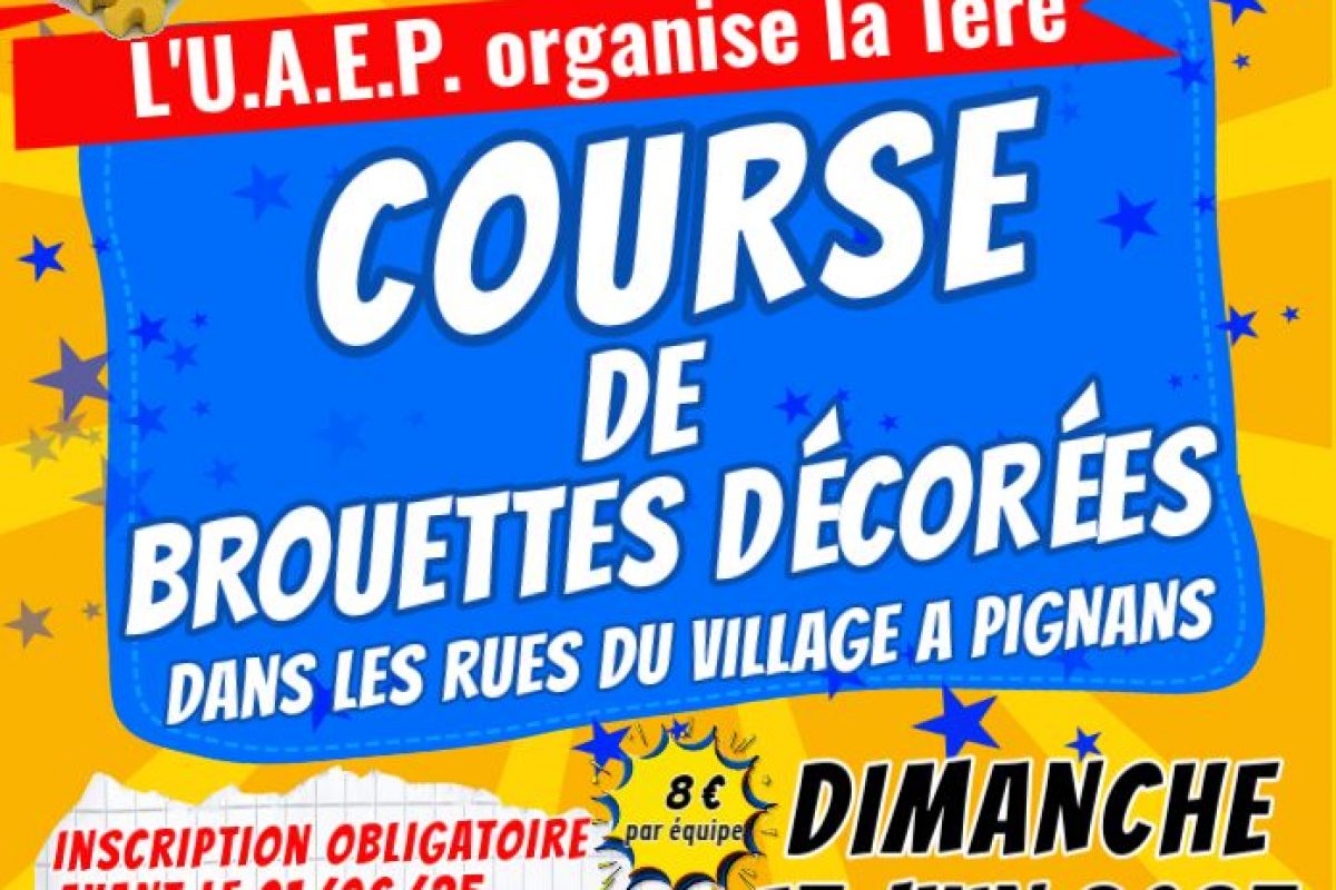 15 juin – Course de brouettes décorées