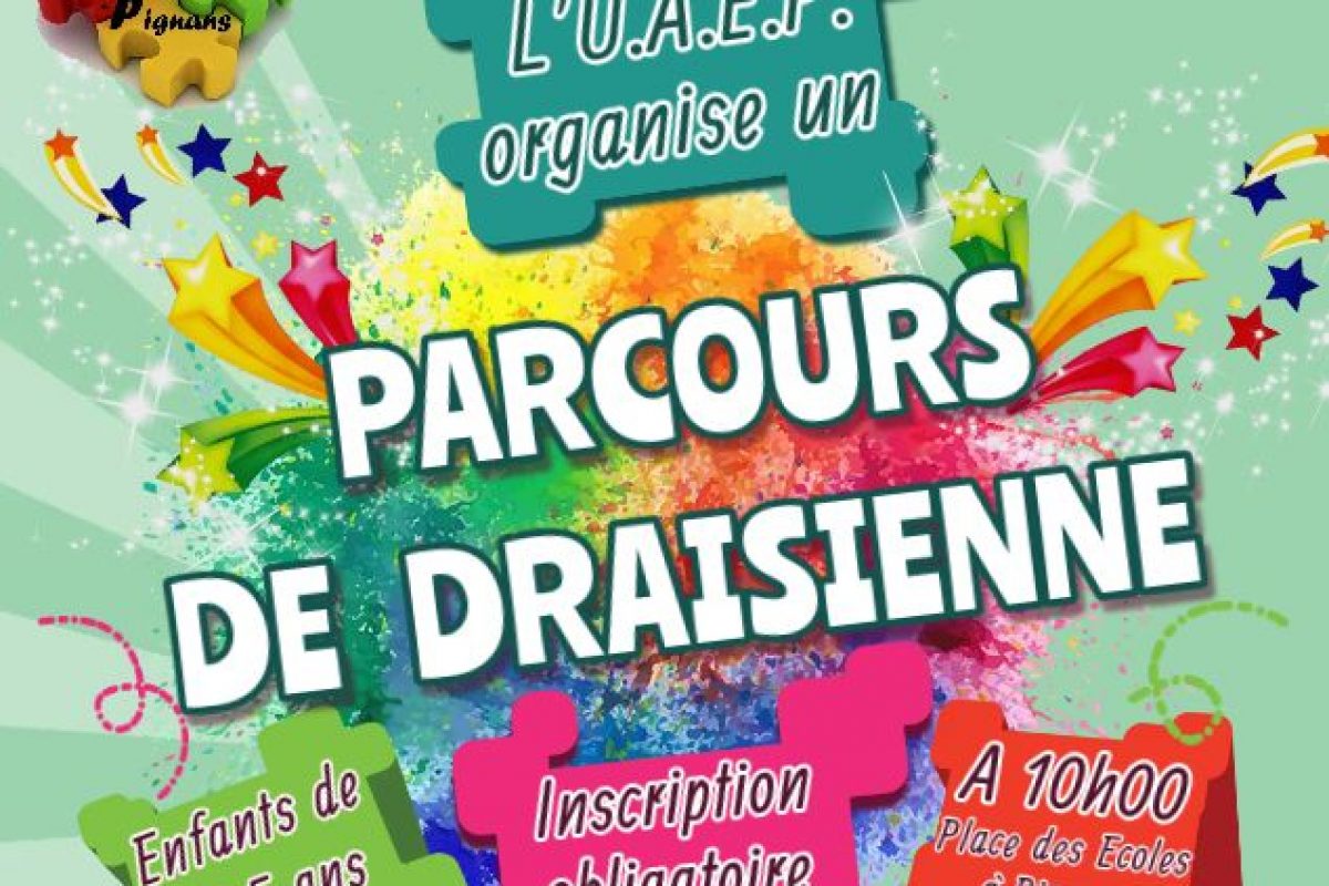 15 juin – Parcours de draisienne