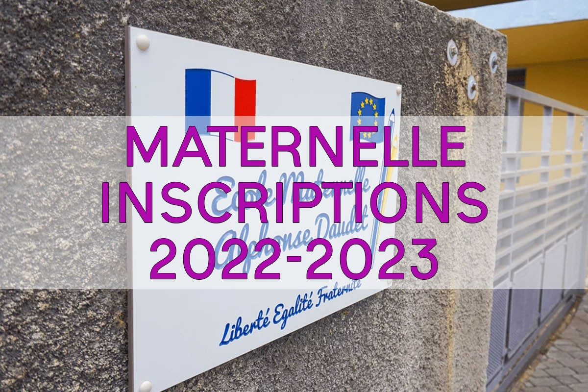 🚸 Inscriptions scolaires 2022-2023 – École Maternelle Alphonse Daudet