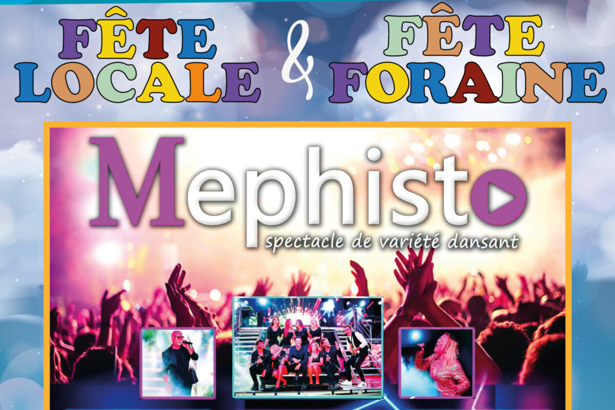 12 sept – Spectacle Mephisto Show – Fête locale – Un bel été à Pignans 2026