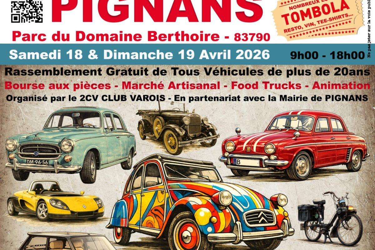 18 et 19 avril – 3e foire exposition de 2CV