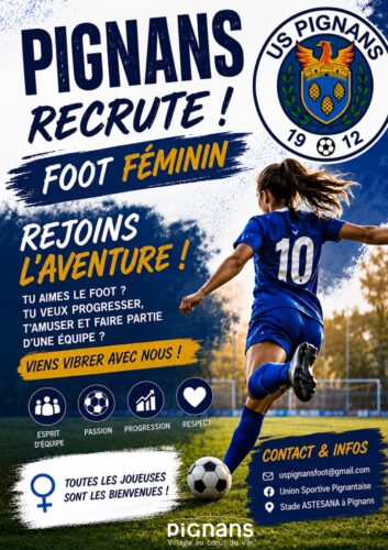 une couverture de magazine avec une fille jouant au football