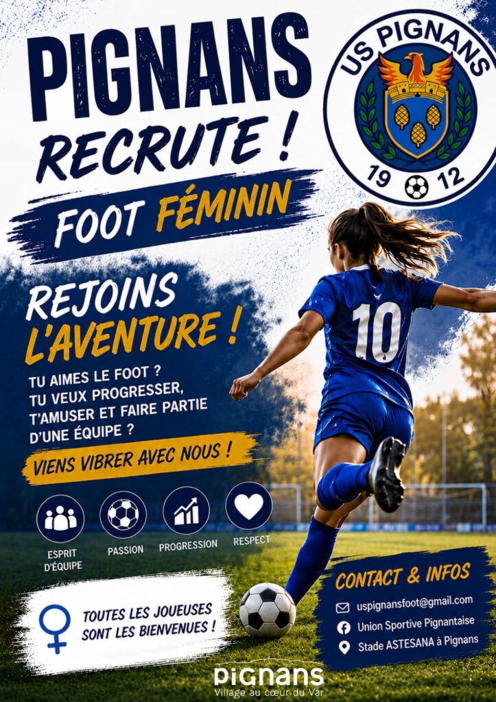 une couverture de magazine avec une fille jouant au football