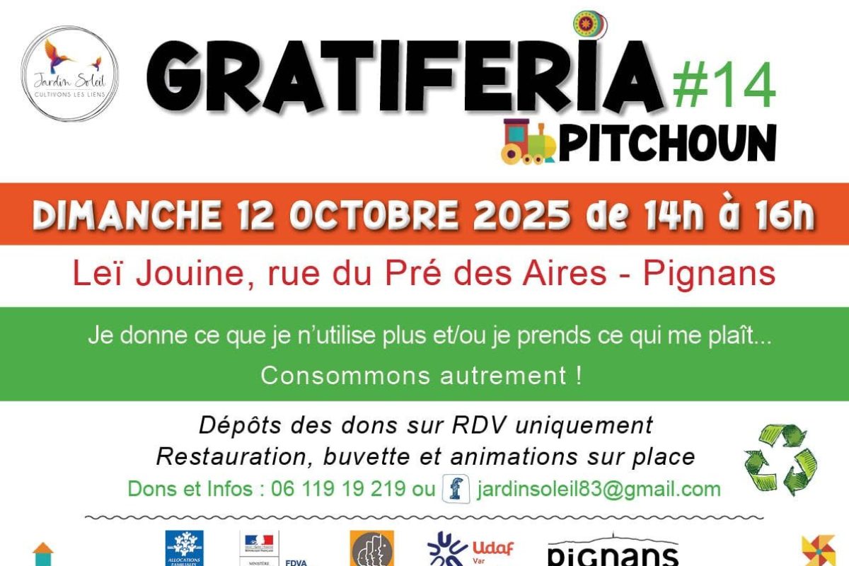 12 oct – Gratiferia