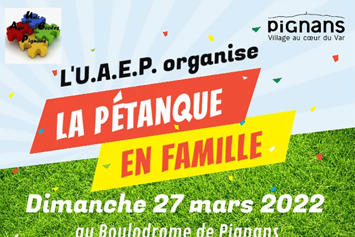 27 mars – Pétanque en famille