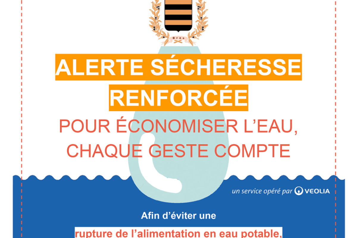 Alerte sécheresse renforcée