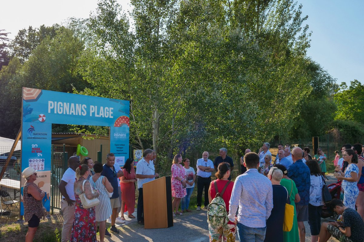 [Photos] 🏖️ Inauguration de Pignans Plage 2022