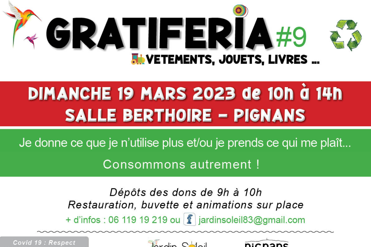 19 mars – Gratiferia #9