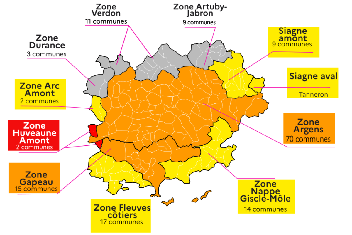 Sécheresse dans le Var en 2023