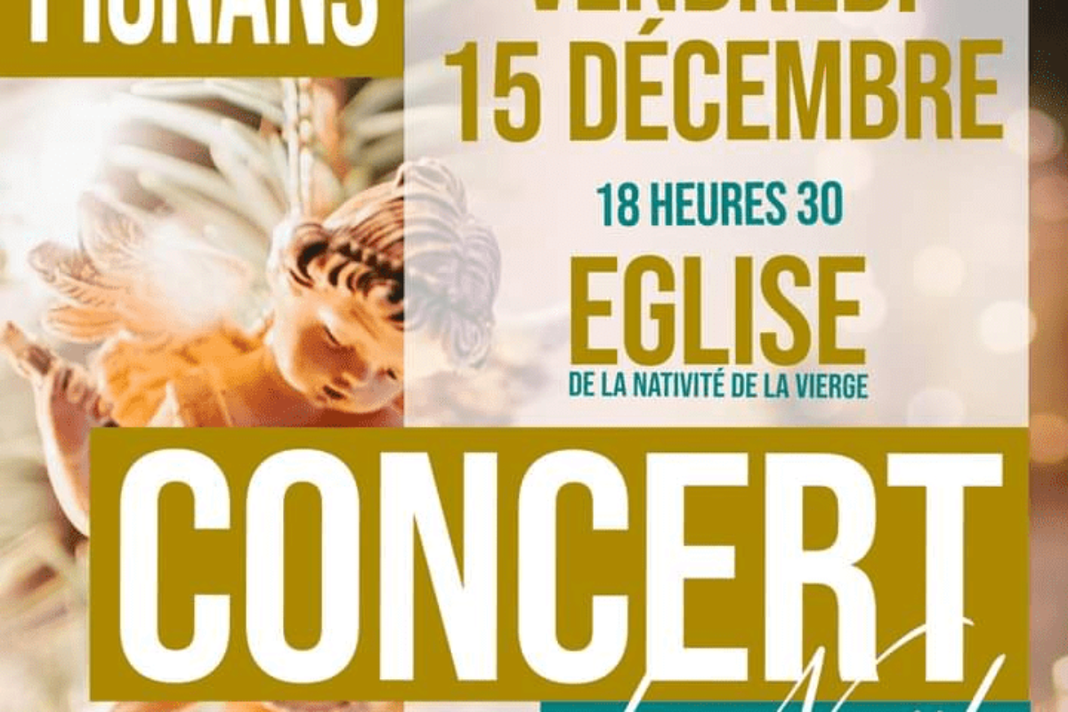 15 déc – Concert de Noël