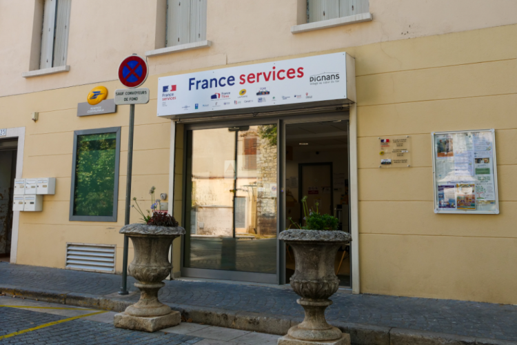 Photo de la devanture de France service en 2025