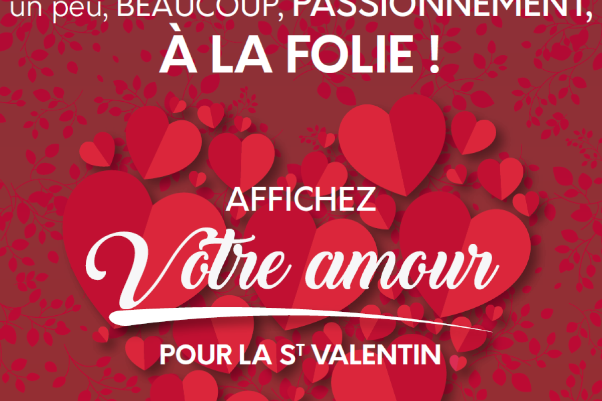 ðAffichez votre amour pour la Saint-Valentin 2026! ð