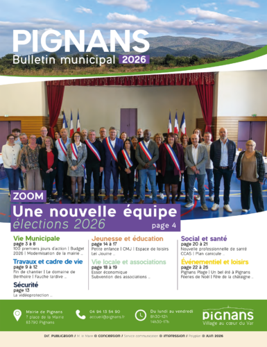 page de garde du bulletin municipal 2026