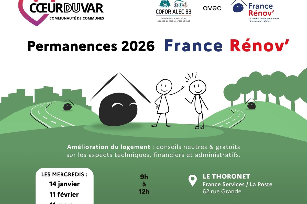 Permanences 2026 de France Rénov’