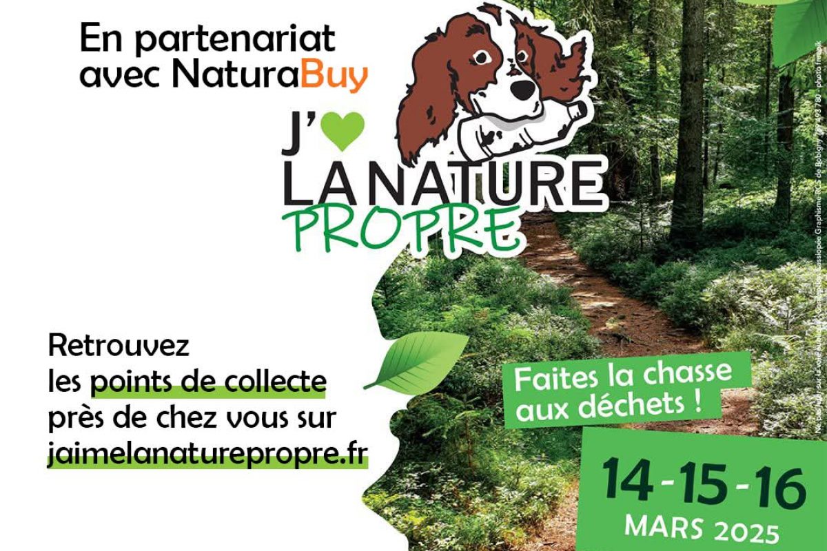14-15-16 mars – J’aime la nature propre