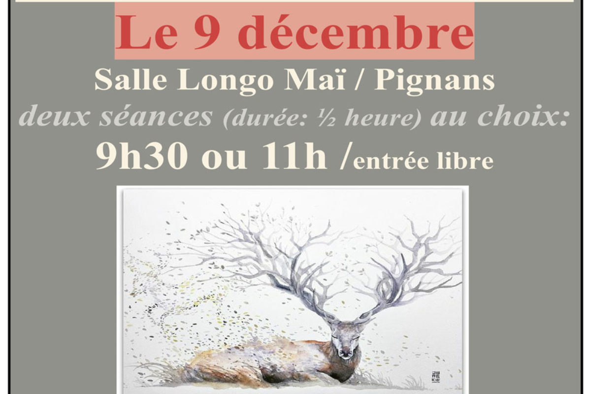 9 déc – Spectacle  » IMPRESSIONS NOËL, partage d’émotions »