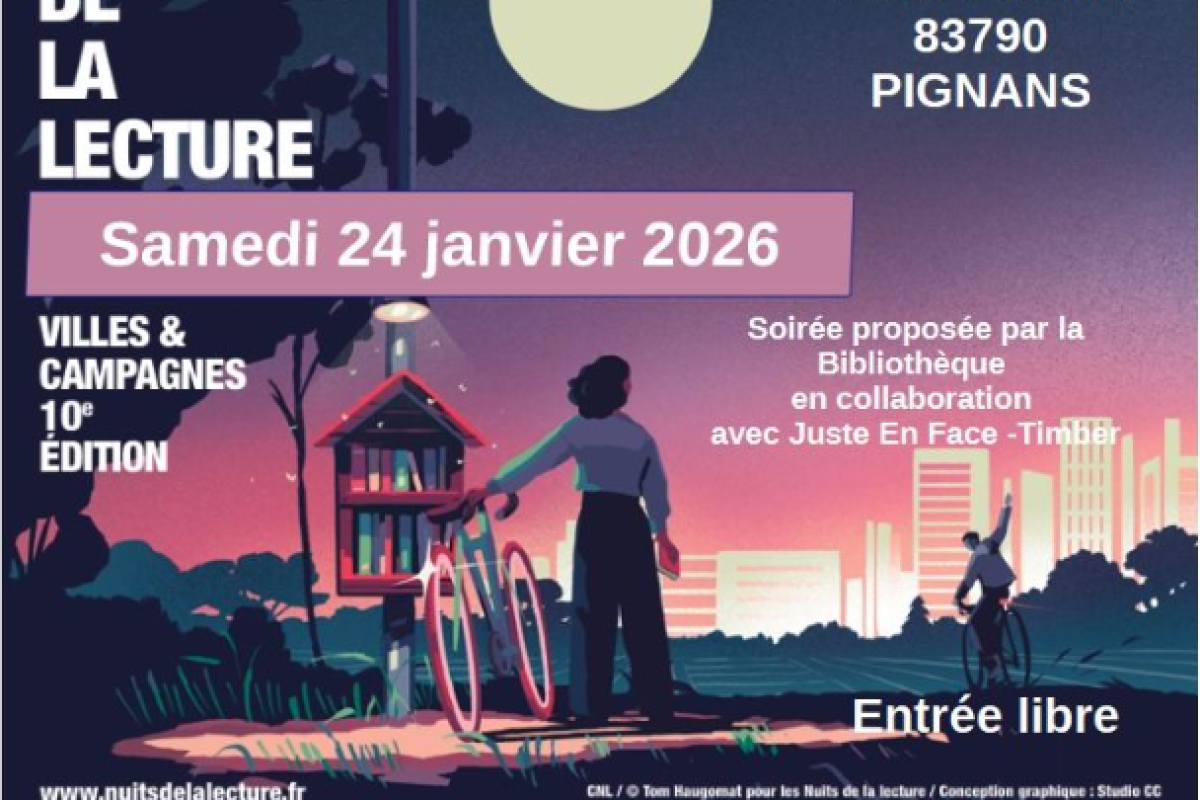 24 janv – Les nuits de la lecture