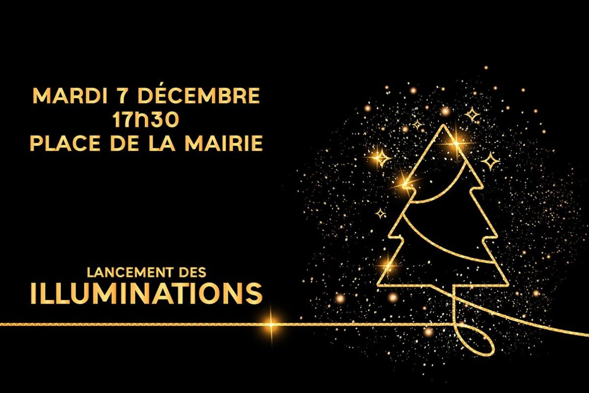 7 déc. Lancement des illuminations de Noël 2021