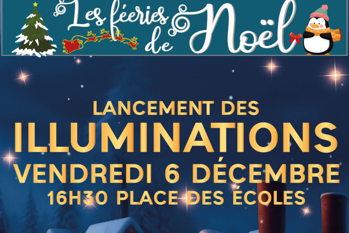 6 déc – Lancement des illuminations 2024