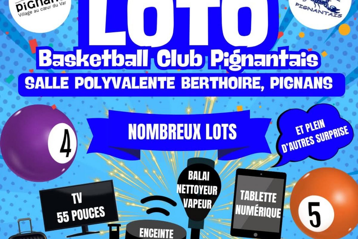 8 mars – Loto du Basket