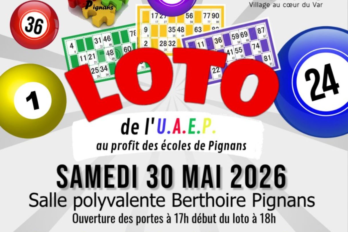 30 mai – Loto de l’UAEP