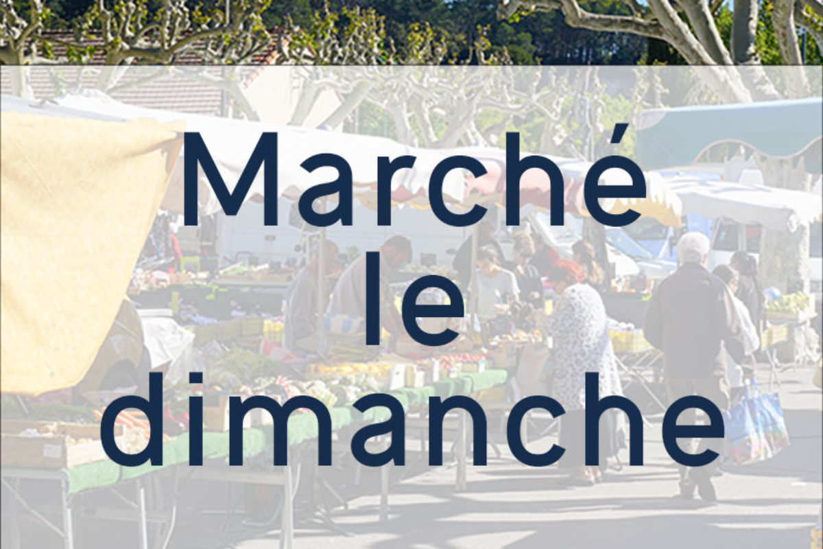 Formulaire de participation au marché hebdomadaire du dimanche de Pignans