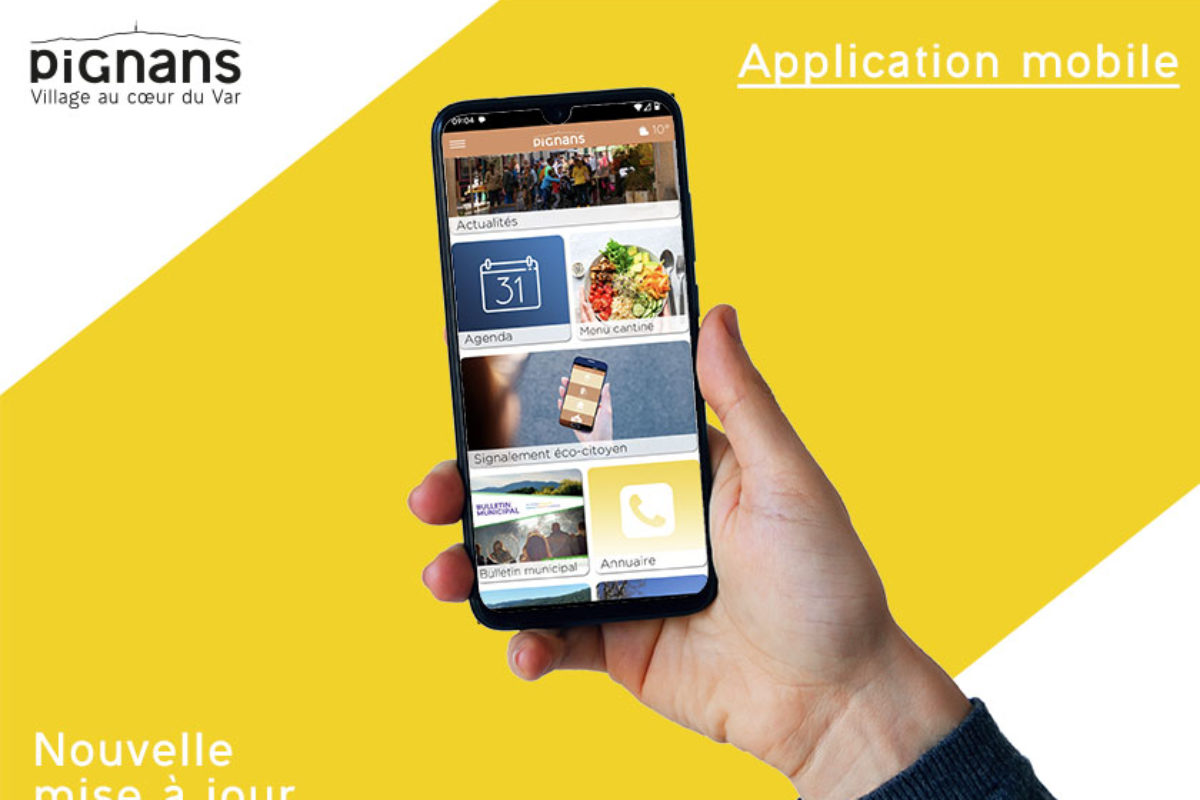Fév. 2023 – Mise à jour de l’application mobile
