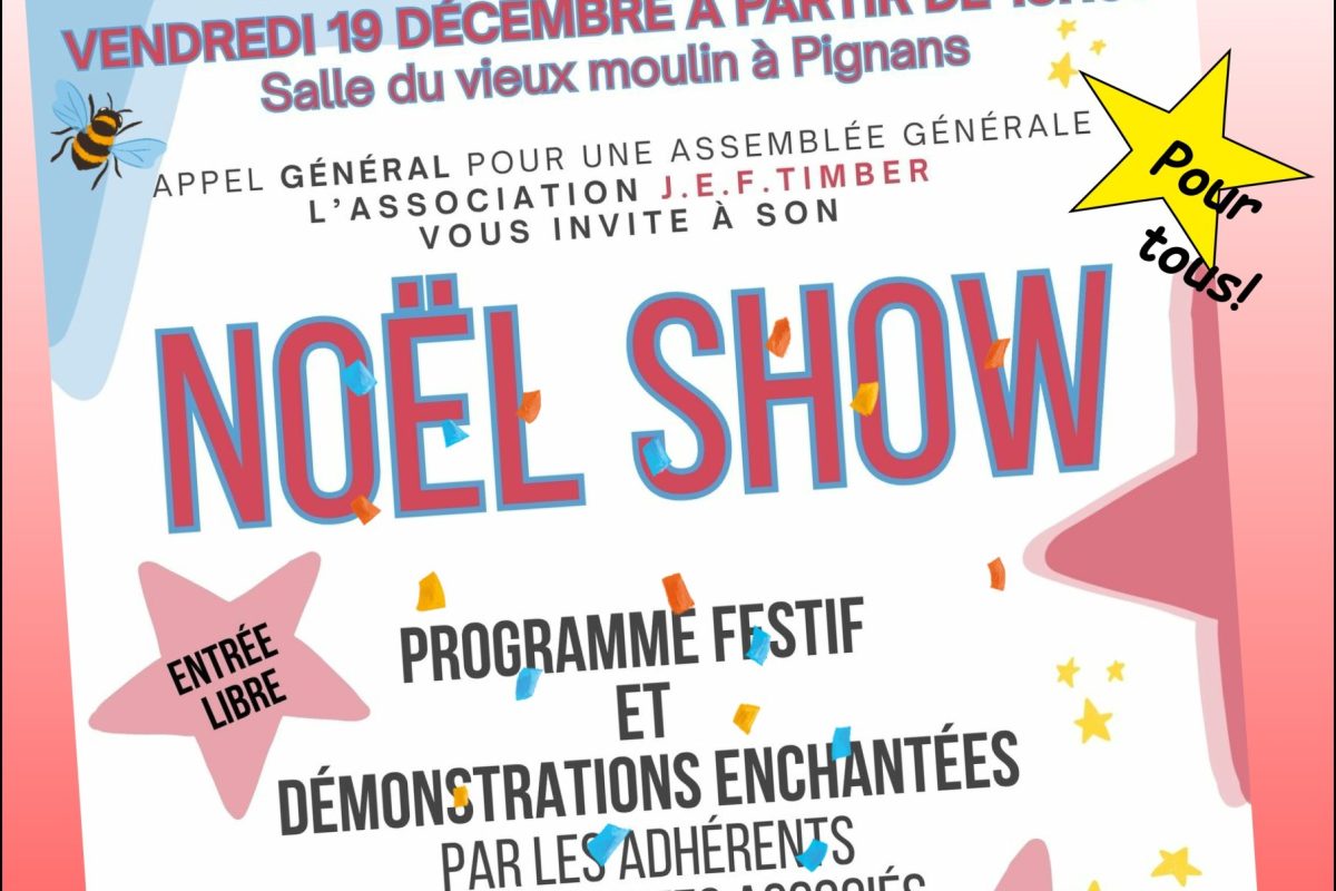 19 déc – Noël Show