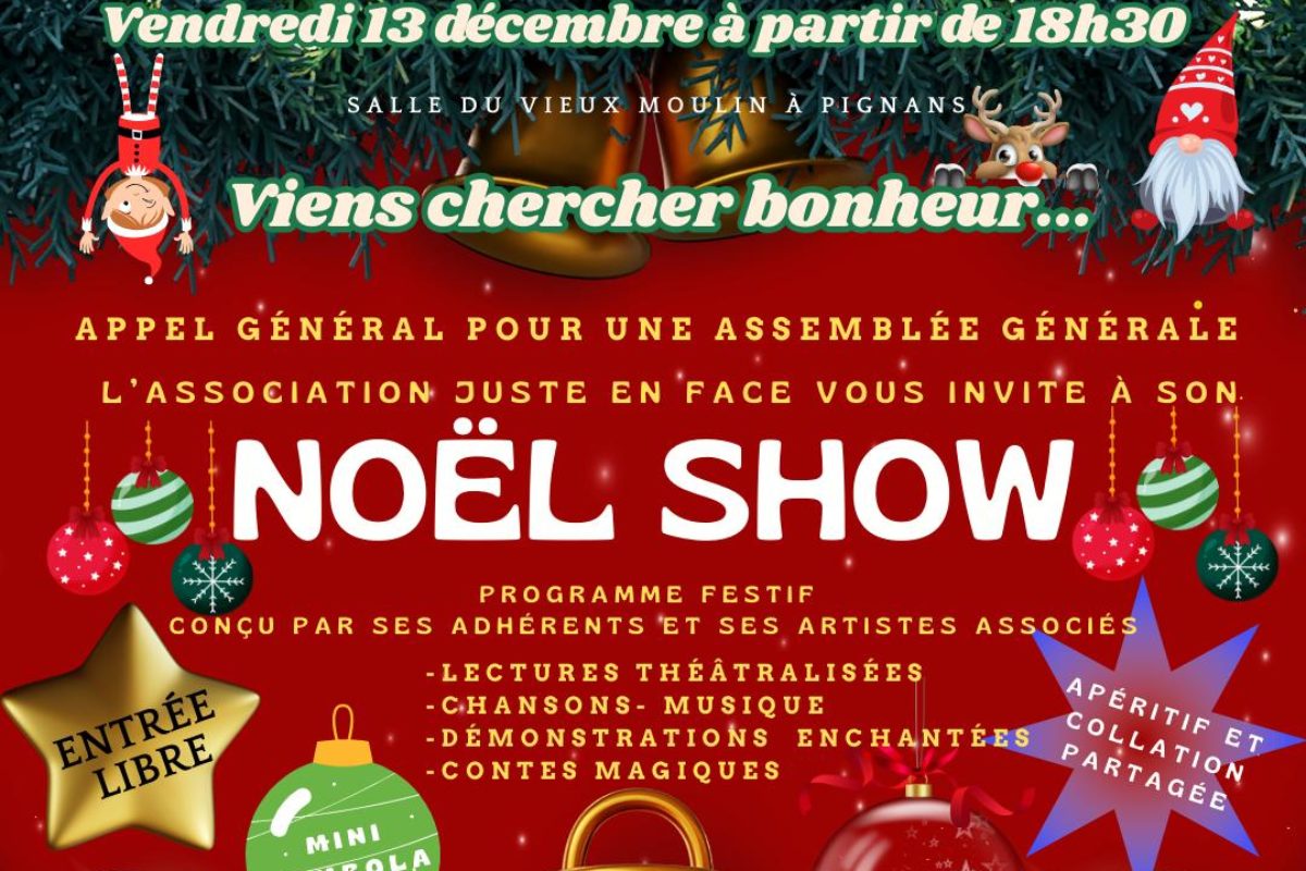 13 déc. – Noël Show