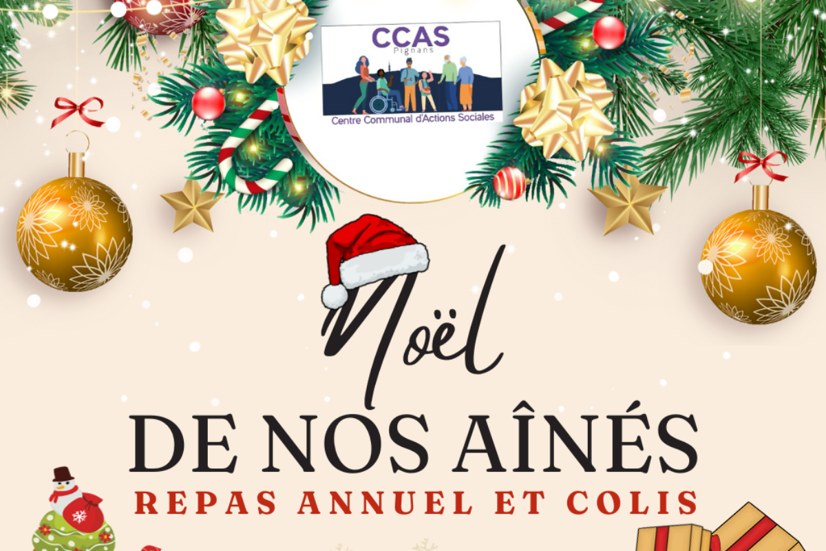 Repas de Noël & Cadeau du CCAS à nos ainés