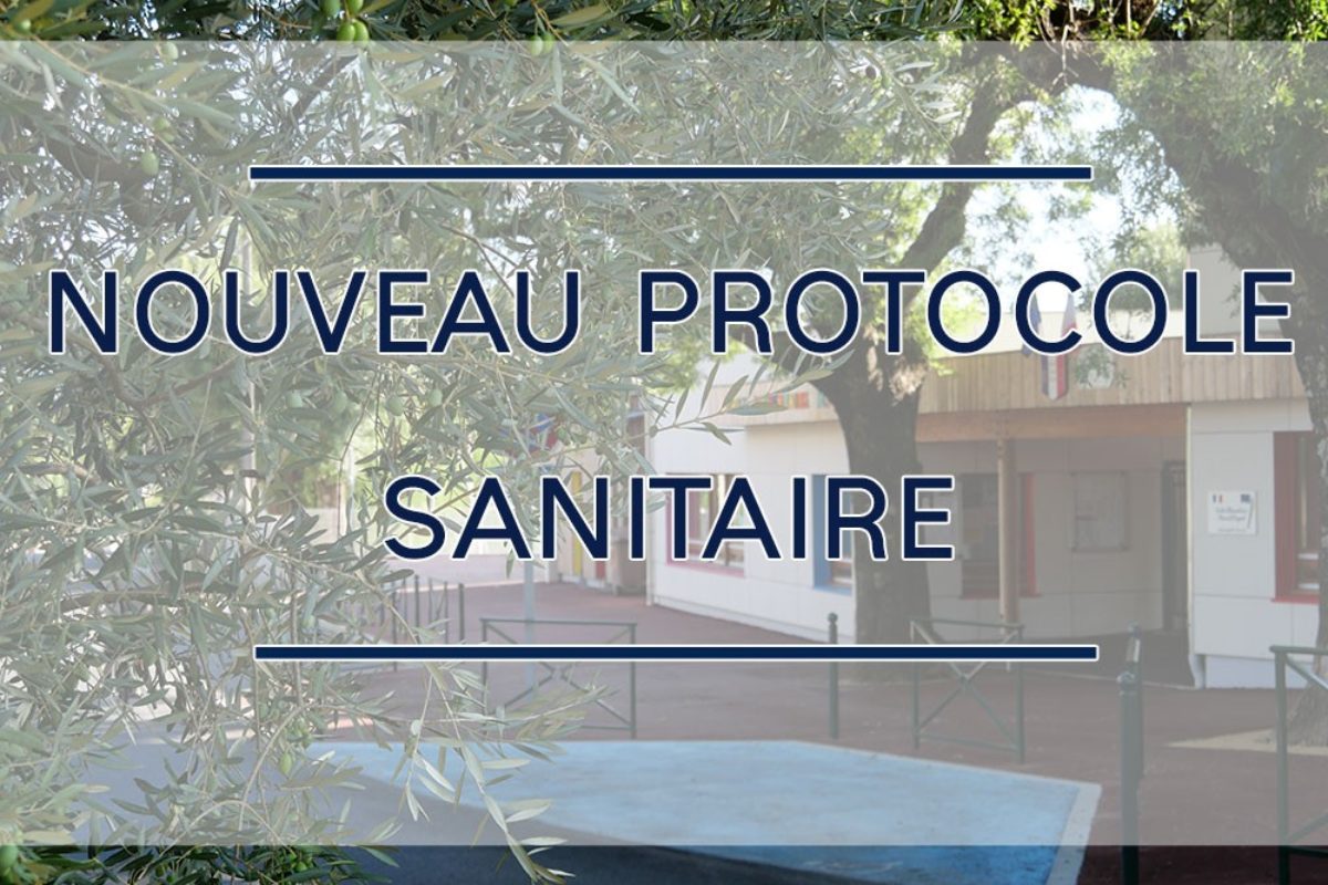 [Écoles] Nouveau protocole sanitaire à partir du 08/02/2021