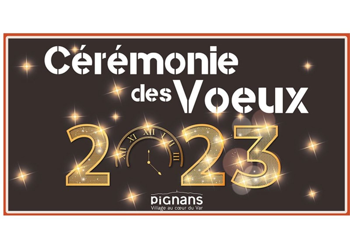 7 jan. – Cérémonie des vœux 2023