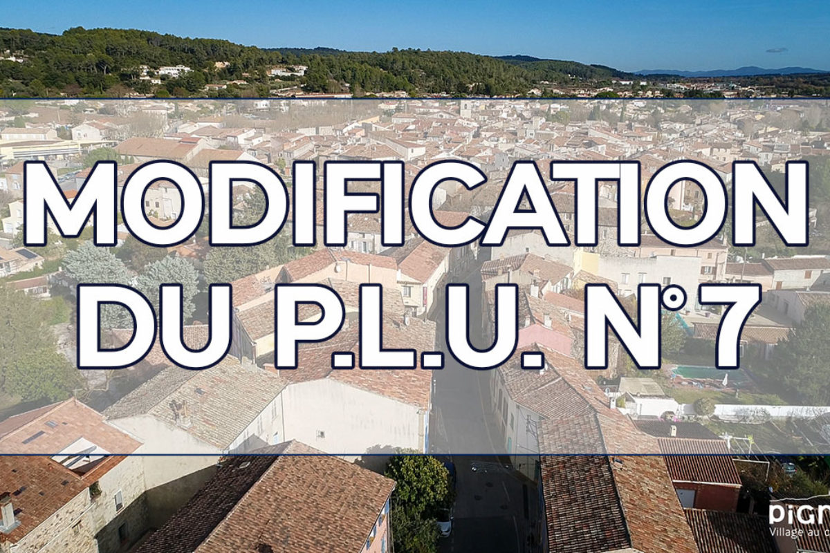 Enquête publique relative à la modification n°7 du Plan Local d’Urbanisme