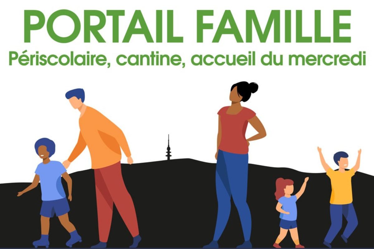 [Jeunesse] Portail famille (cantine, périscolaire, accueil du mercredi)