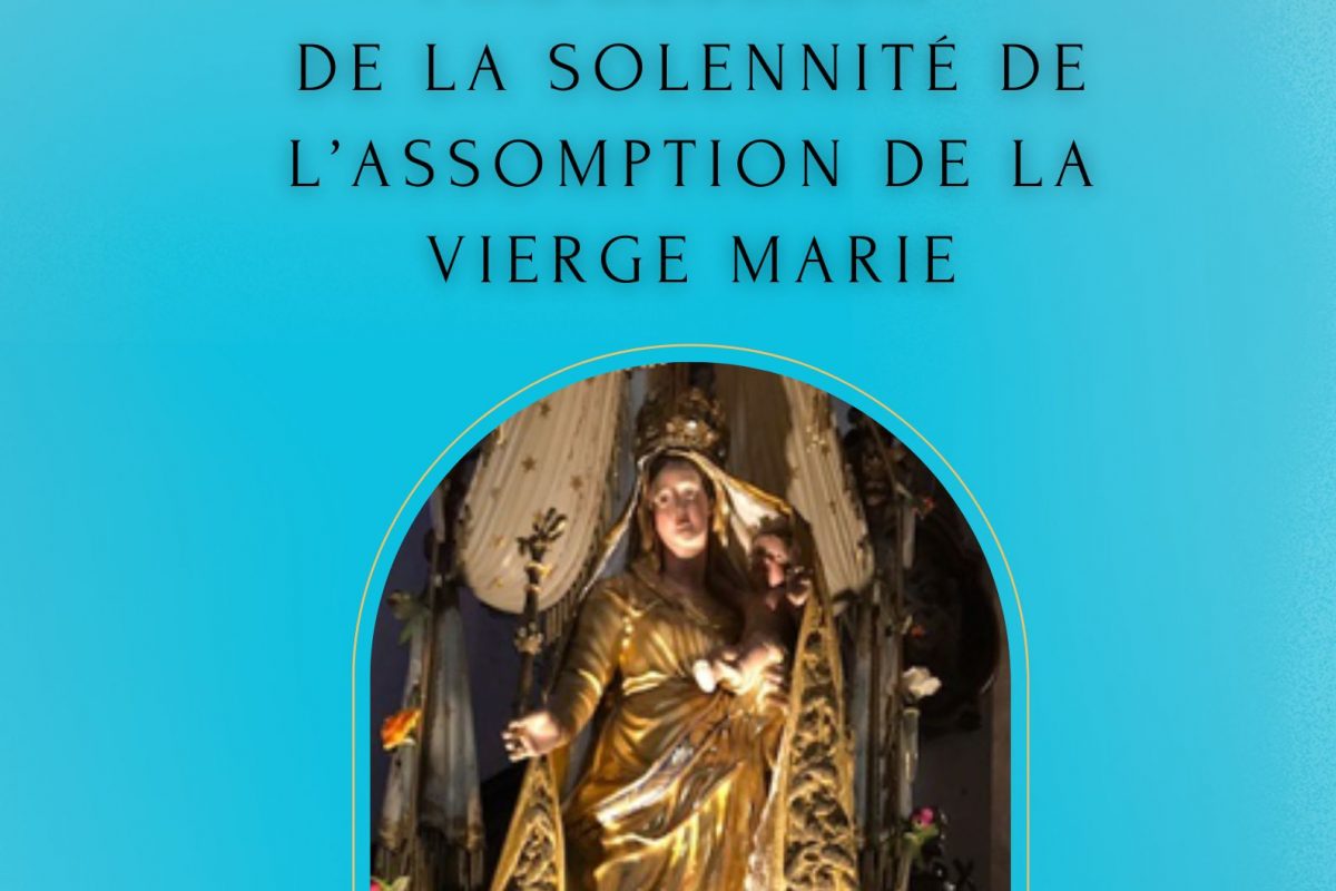14 août – Procession de la solennité de l’assomption de la vierge marie