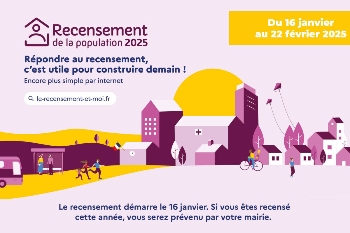 Recensement 2025 – Agents recenseurs