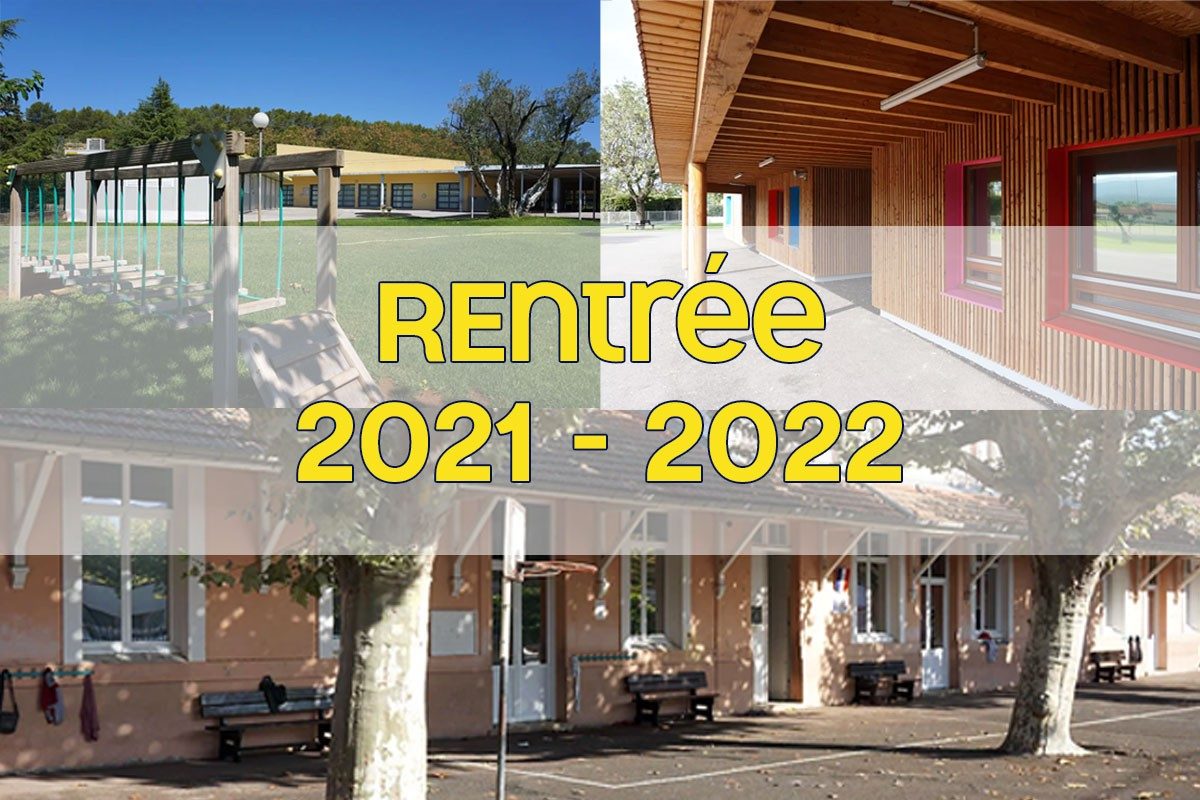 Rentrée scolaire 2021-2022 après les intempéries