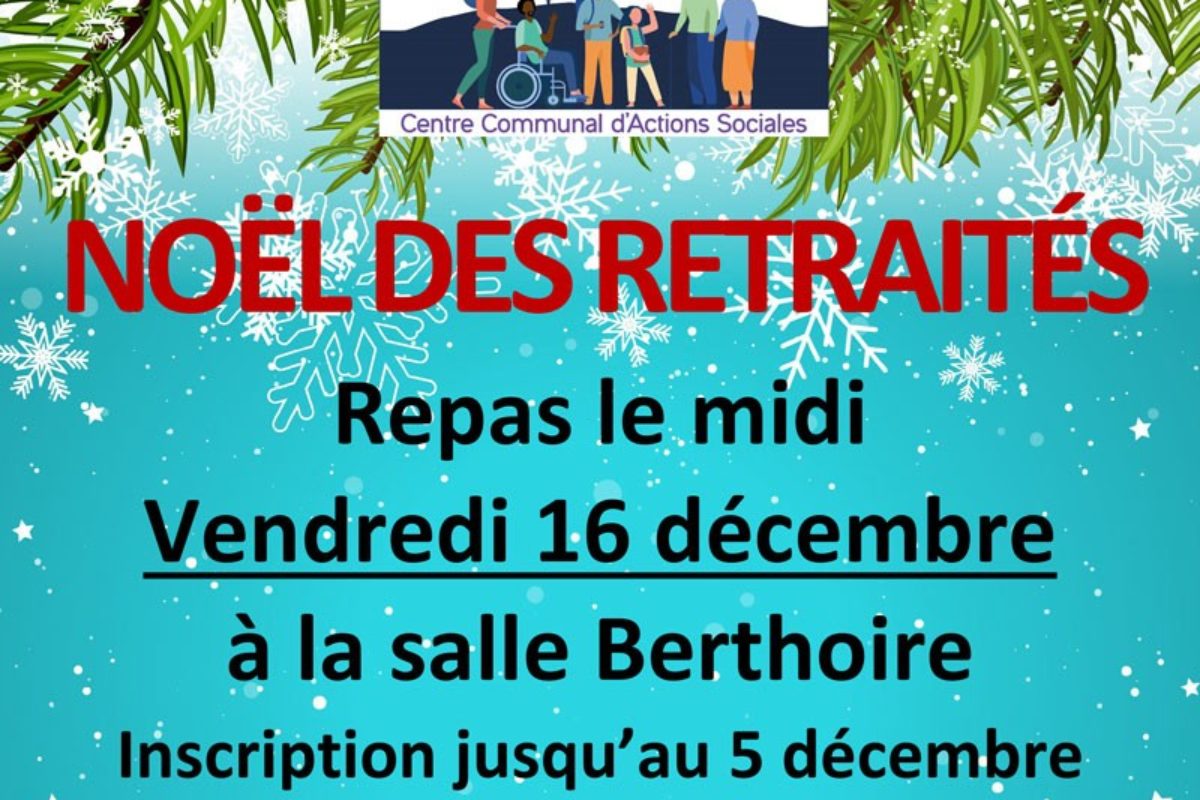 Repas de Noël des retraités