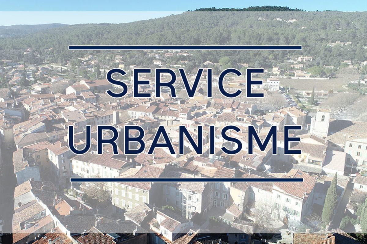 Fermeture temporaire du service urbanisme – Mot de M. le Maire