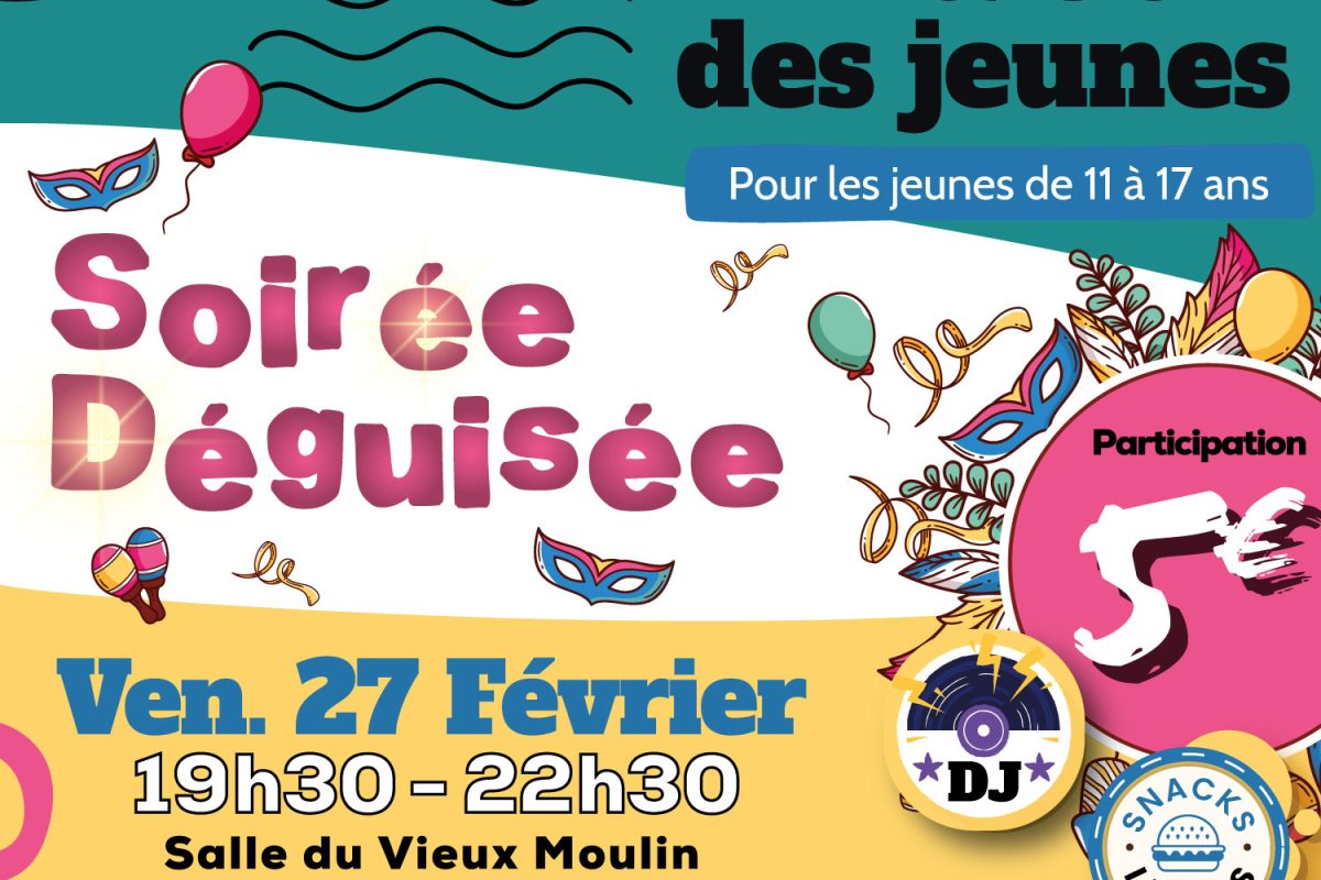 27 fev – Soirée déguisée