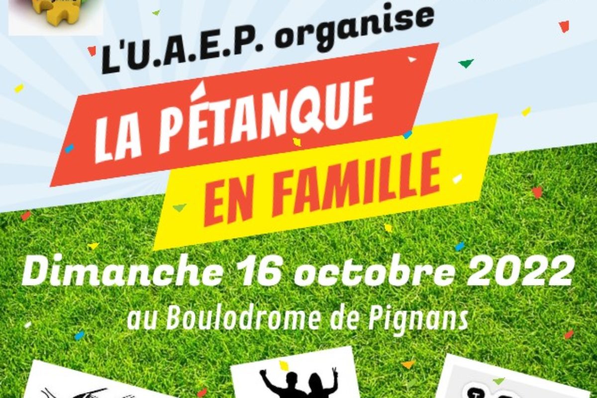 16 oct. – Pétanque en famille