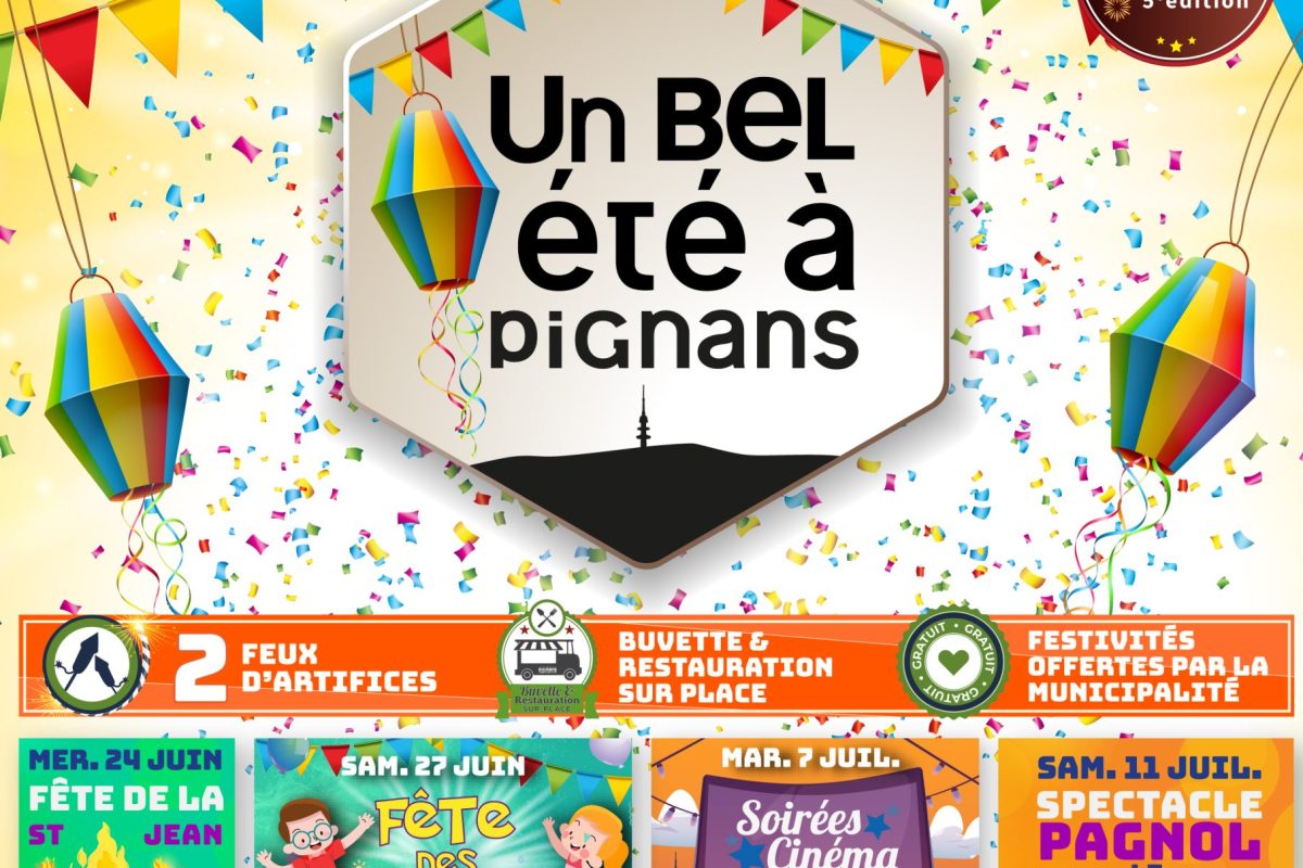 Un bel été à Pignans 2026 – Programme