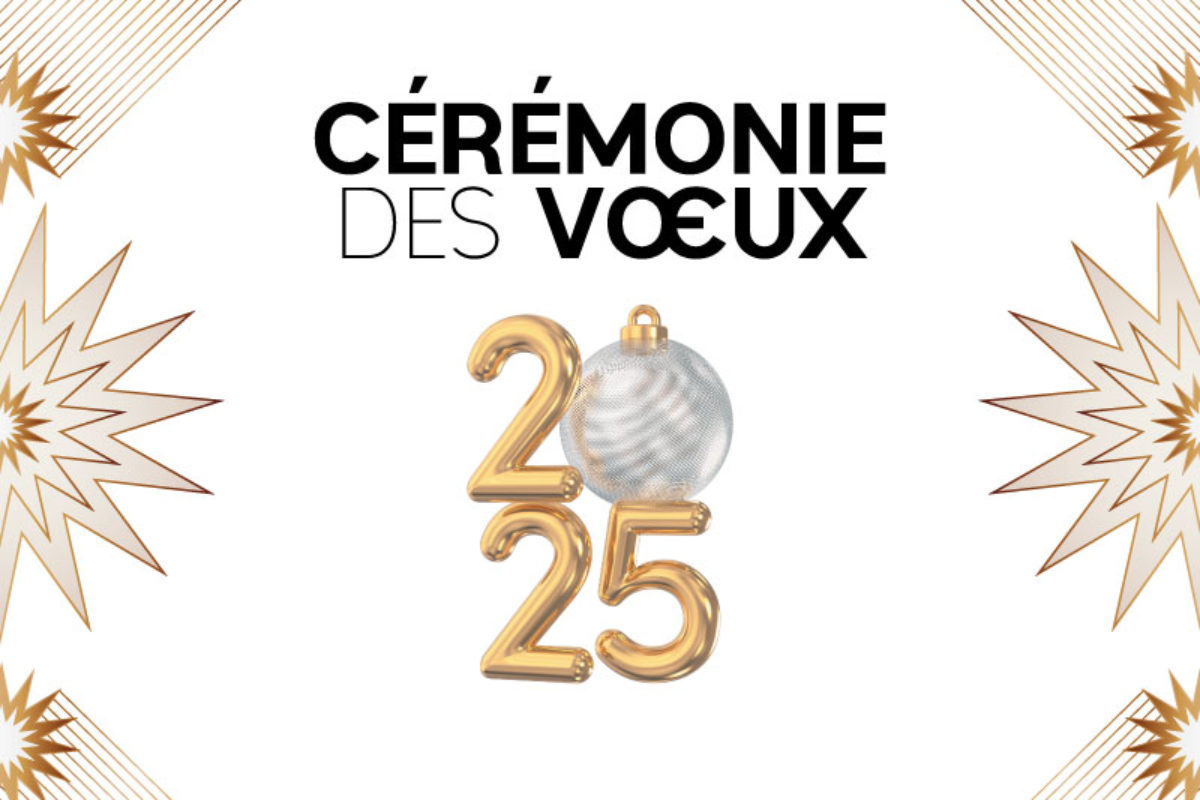 11 jan. Cérémonie des vœux du maire 2025